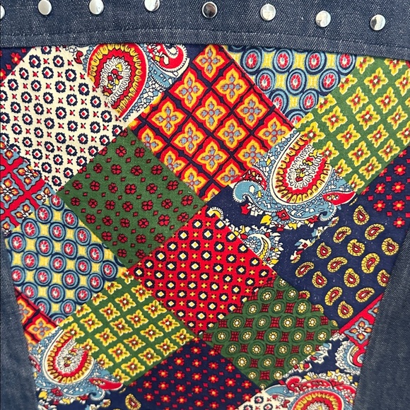 Patchwork Denim Shirt - Picture 16 of 16